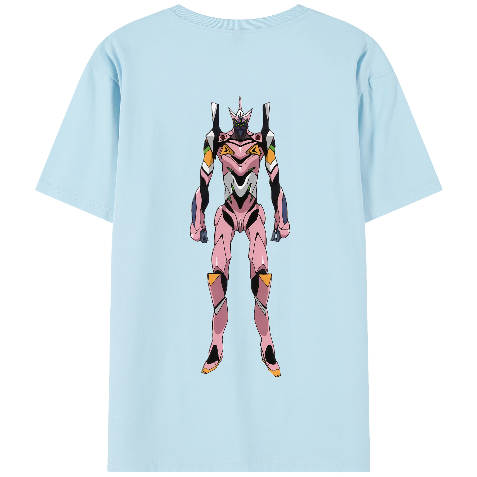 （画像用） EVA 新世紀エヴァンゲリオン 綿100％半袖Tシャツ（背面プリント）